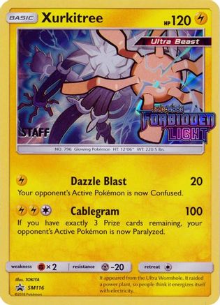 Xurkitree - SM116 (Prerelease) [Staff] SM116 - SM Promos Holofoil - Poke-Collect