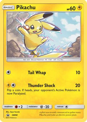 Pikachu SM98/248 - SM Black Star Promos Holofoil - Poke-Collect