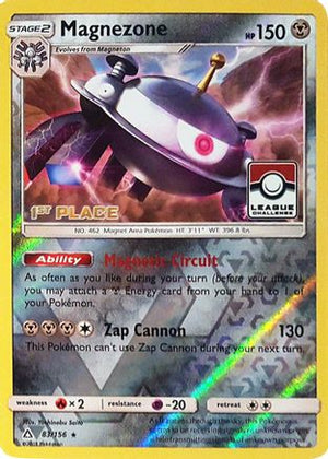 Magnezone - 83/156 (League Challenge) [1st Place] 83 - League & Championship Cards Reverse Holofoil - Poke-Collect