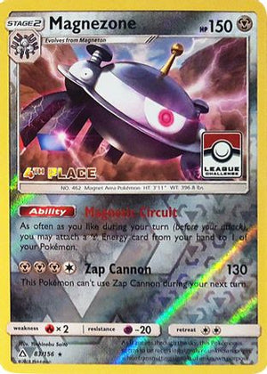Magnezone - 83/156 (League Challenge) [4th Place] 83 - League & Championship Cards Reverse Holofoil - Poke-Collect
