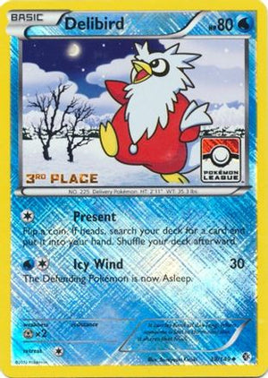 Delibird - 38/149 (Pokemon League) [3rd Place] 38 - League & Championship Cards Reverse Holofoil - Poke-Collect