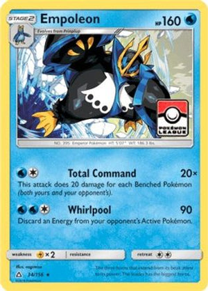 Empoleon - 34/156 (Pokemon League) 34 - League & Championship Cards Reverse Holofoil - Poke-Collect