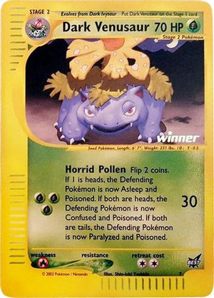 Dark Venusaur - 7 [Winner] 7 - Best of Promos