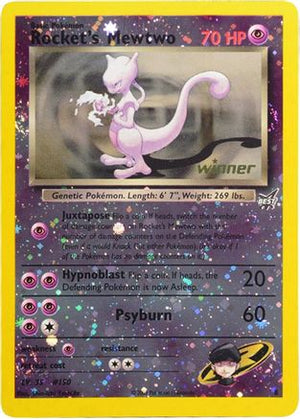 Rocket's Mewtwo 8/9 - Best of Game Reverse Holofoil - Poke-Collect