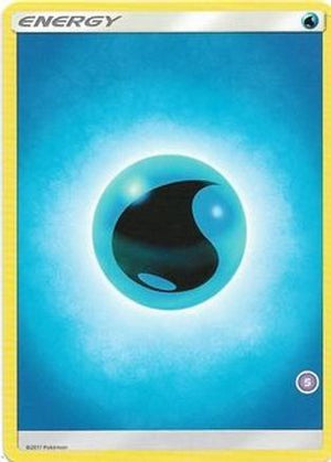 Water Energy (5) - SM Trainer Kit Alolan Sandslash & Alolan Ninetales - Poke-Collect
