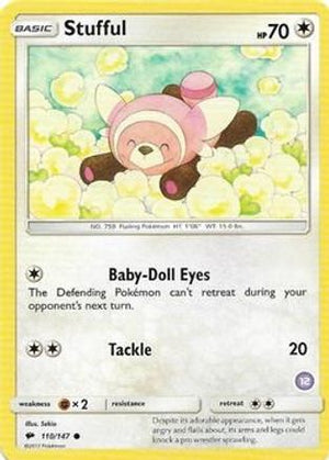 Stufful (12) 110 - SM Trainer Kit Alolan Sandslash & Alolan Ninetales - Poke-Collect