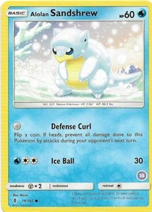 Alolan Sandshrew (14) 19 - SM Trainer Kit Alolan Sandslash & Alolan Ninetales - Poke-Collect