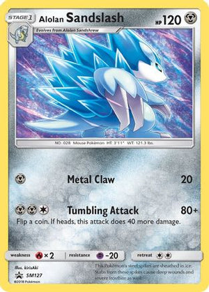 Alolan Sandslash SM127/248 - SM Black Star Promos - Poke-Collect