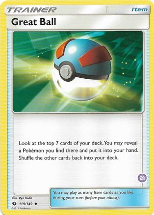 Great Ball (#21, Alolan Sandslash Half-Deck) 21 - SM Trainer Kit Alolan Sandslash & Alolan Ninetales - Poke-Collect