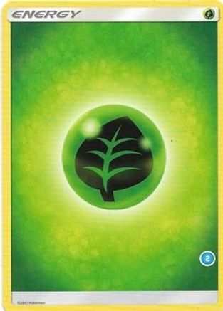 Grass Energy (2) - SM Trainer Kit Alolan Sandslash & Alolan Ninetales - Poke-Collect
