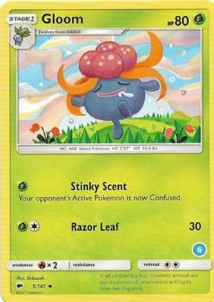 Gloom (6) 5 - SM Trainer Kit Alolan Sandslash & Alolan Ninetales - Poke-Collect
