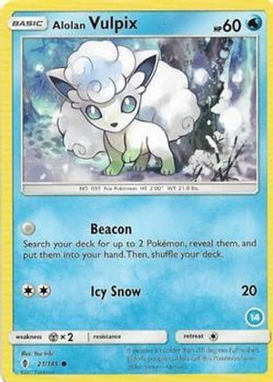 Alolan Vulpix (14) 21 - SM Trainer Kit Alolan Sandslash & Alolan Ninetales - Poke-Collect