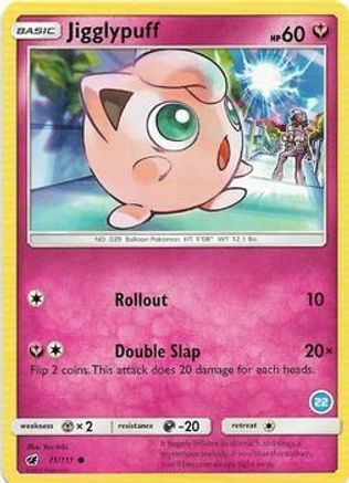 Jigglypuff (22) 21 - SM Trainer Kit Alolan Sandslash & Alolan Ninetales - Poke-Collect
