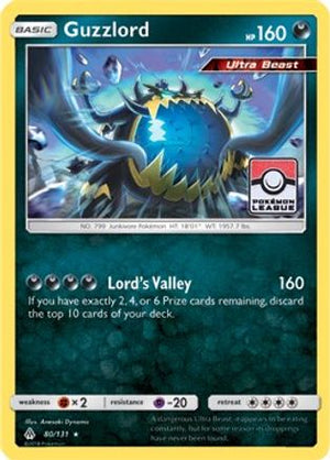 Guzzlord - 80/131 (Pokemon League) 80 - League & Championship Cards Reverse Holofoil - Poke-Collect