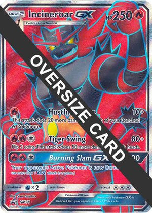 Incineroar GX - SM38 (SM Black Star Promo) SM38 - Jumbo Cards Holofoil - Poke-Collect