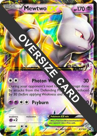 Mewtwo EX - XY183 XY183 - Jumbo Cards Holofoil - Poke-Collect