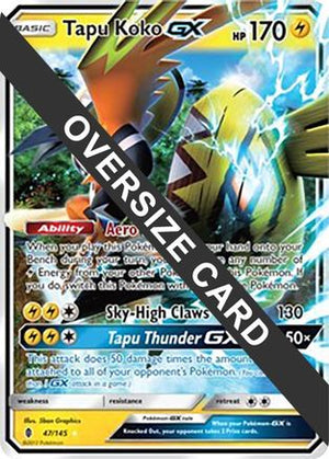 Tapu Koko GX - 47/145 47 - Jumbo Cards Holofoil - Poke-Collect