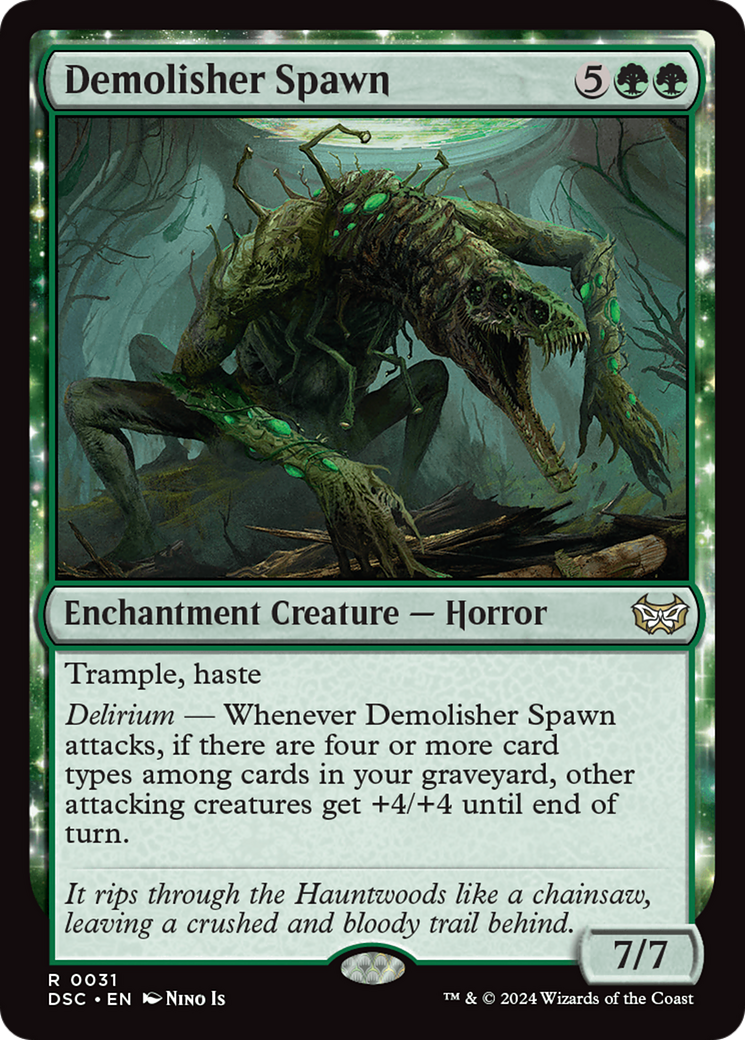 Demolisher Spawn (DSC-031) - Duskmourn: House of Horror Commander - Poke-Collect