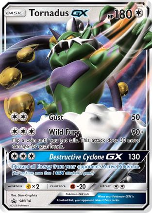 Tornadus-GX SM134/248 - SM Black Star Promos Holofoil - Poke-Collect