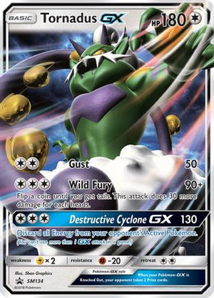 Tornadus-GX SM134/248 - SM Black Star Promos Holofoil - Poke-Collect