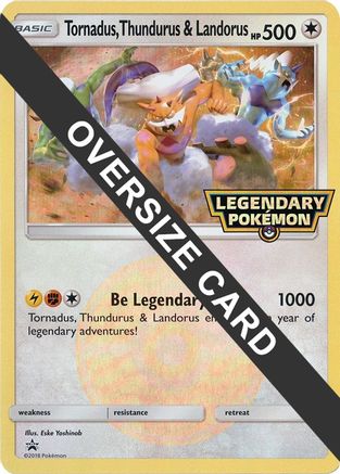 Tornadus, Thundurus & Landorus (Forces of Nature Promo) - Jumbo Cards Holofoil - Poke-Collect