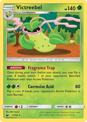 Victreebel 3/168 - Celestial Storm Holofoil - Poke-Collect