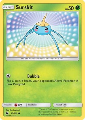 Surskit 15/168 - Celestial Storm - Poke-Collect