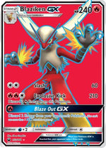 Blaziken GX (Full Art) 153/168 - SM  Celestial Storm Holofoil - Poke-Collect