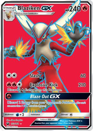 Blaziken GX (Full Art) 153/168 - SM  Celestial Storm Holofoil - Poke-Collect