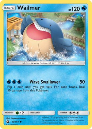 Wailmer 39/168 - Celestial Storm - Poke-Collect