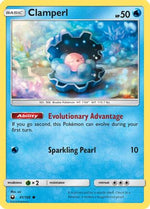 Clamperl 41/168 - SM  Celestial Storm Reverse Holofoil - Poke-Collect