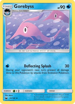 Gorebyss 43/168 - Celestial Storm Reverse Holofoil - Poke-Collect