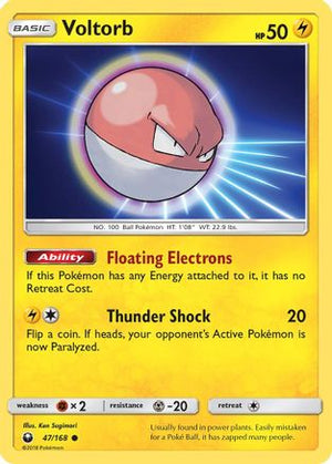 Voltorb 47/168 - Celestial Storm Reverse Holofoil - Poke-Collect