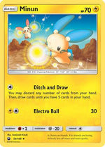 Minun 54/168 - SM  Celestial Storm Reverse Holofoil - Poke-Collect