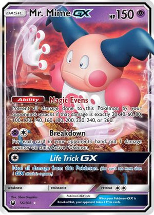 Mr. Mime-GX 56/168 - Celestial Storm Holofoil - Poke-Collect