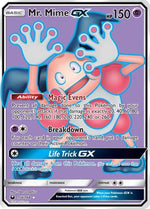 Mr. Mime GX (Full Art) 156/168 - SM  Celestial Storm Holofoil - Poke-Collect
