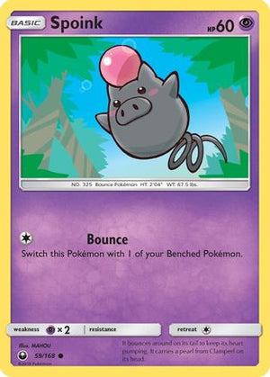 Spoink 59/168 - Celestial Storm - Poke-Collect