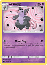 Grumpig 60/168 - SM  Celestial Storm Reverse Holofoil - Poke-Collect