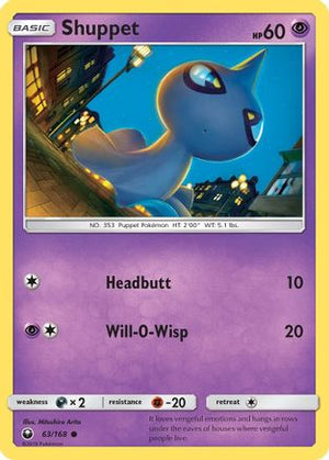 Shuppet 63/168 - Celestial Storm - Poke-Collect
