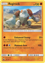 Regirock 80/168 - SM  Celestial Storm Reverse Holofoil - Poke-Collect