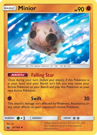 Minior 83/168 - SM  Celestial Storm Reverse Holofoil - Poke-Collect
