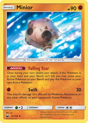 Minior 83/168 - SM  Celestial Storm Reverse Holofoil - Poke-Collect