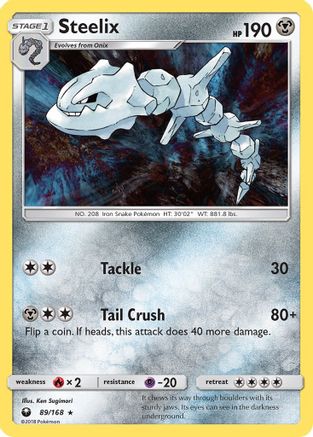 Steelix 89/168 - Celestial Storm Reverse Holofoil - Poke-Collect