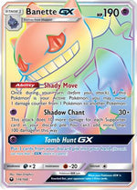 Banette GX (Secret) 174/168 - SM  Celestial Storm Holofoil - Poke-Collect