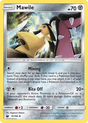Mawile 91/168 - Celestial Storm Reverse Holofoil - Poke-Collect