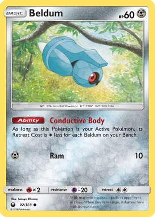 Beldum (92) 92/168 - SM  Celestial Storm - Poke-Collect