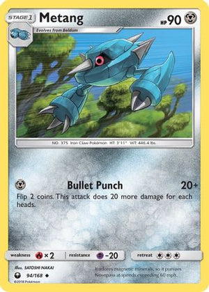 Metang 94/168 - SM  Celestial Storm - Poke-Collect