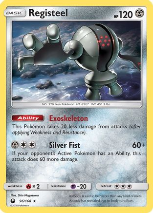 Registeel 96/168 - SM  Celestial Storm - Poke-Collect