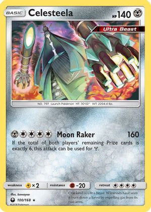 Celesteela 100/168 - SM  Celestial Storm Reverse Holofoil - Poke-Collect