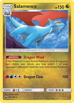 Salamence 106/168 - Celestial Storm Holofoil - Poke-Collect